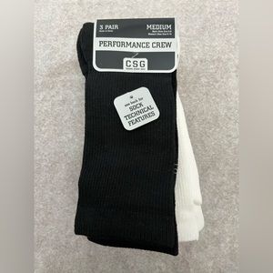 Champs Sports Gear Performance Crew Socks Size Medium